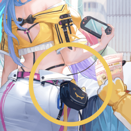 少女廻戦の不思議な電源コードのタップする場所