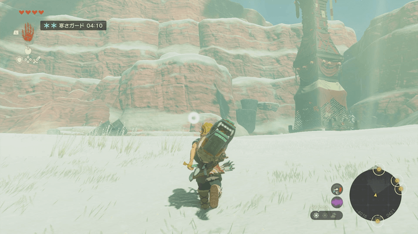 鳥望台に到着するが、正面からは入れない