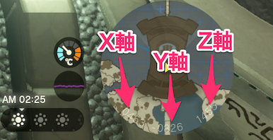 右下のミニマップ