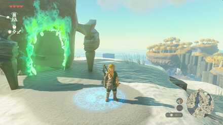 グタンバチの祠の入り口