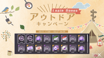 アウトドアキャンペーン