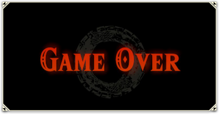 ゲームオーバー