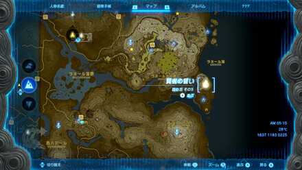 賢者の場所マップ