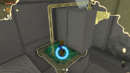 板が下に来たタイミングで乗る