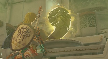 扉を開けたら再びゼルダをさがして時の神殿探索