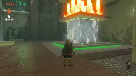 板付き氷でスイッチ起動