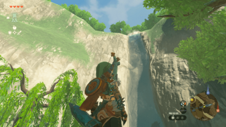 カカリコ村の洞窟の場所