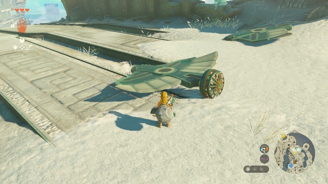 翼に扇風機もつけられる