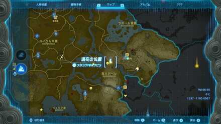 サハスーラ平原の洞窟の場所マップ