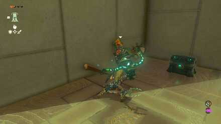 敵を倒して宝箱入手