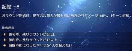 忘却の庭8の特殊ルールと挑戦目標
