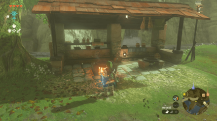 村人が見つからない時は焚き火で時間を朝にしよう