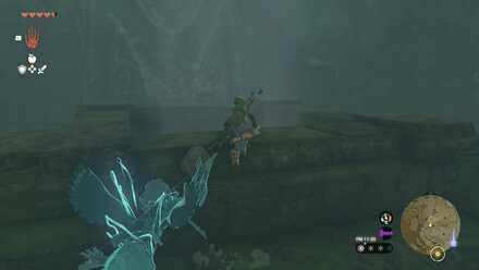 降りた先にある上昇気流に乗る