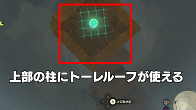 柱にトーレルーフ