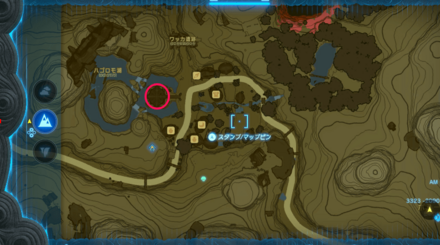 インパの館の場所