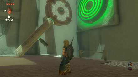 歯車に丸太とロケット