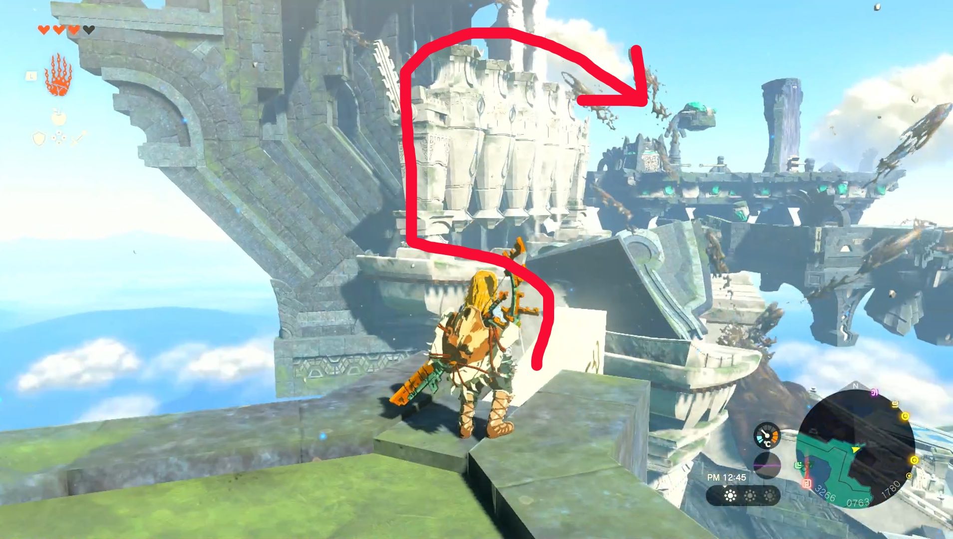 2つ目の水栓への行き方