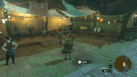 海賊に襲われた村画像