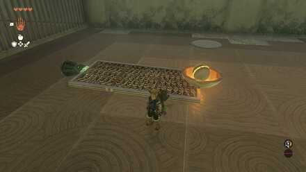 マカスラの祠攻略手順その6柵と鉄板を離している