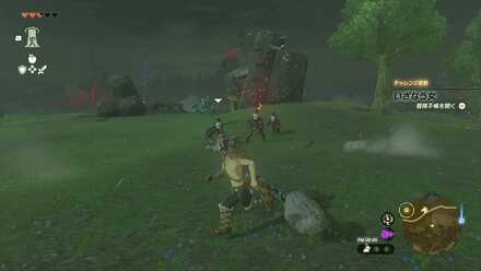 イーガ団と戦闘