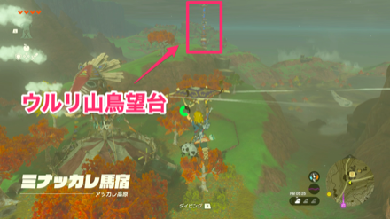 橋を越えたら鳥望台が見えるので後は進むだけ