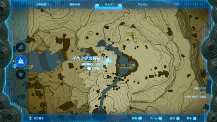 イヘンアの祠のマップ詳細