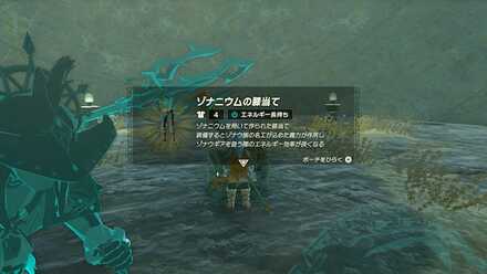 ゾナニウムの膝当ての入手方法