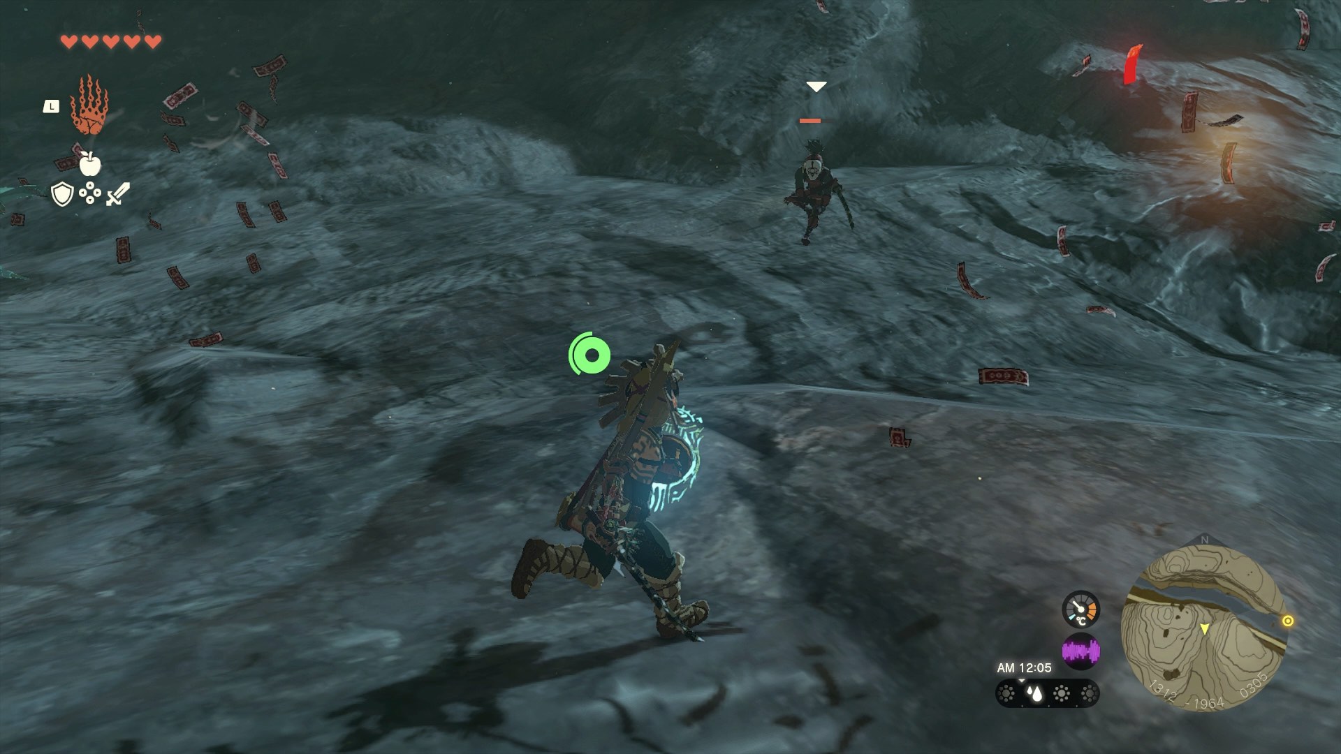 イーガ団と戦闘