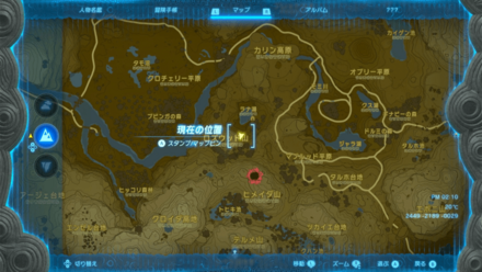 トキヨウの祠の受注場所マップ