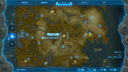 トキヨウの祠の受注場所マップ