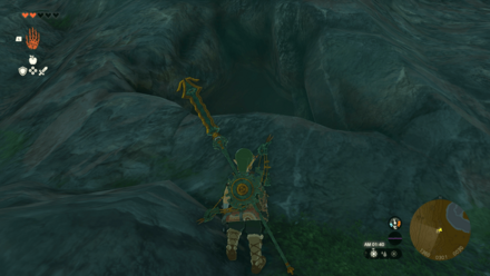 ゴングル山の洞窟