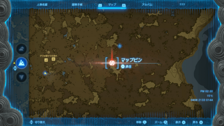 ププンケの祠のマップ詳細