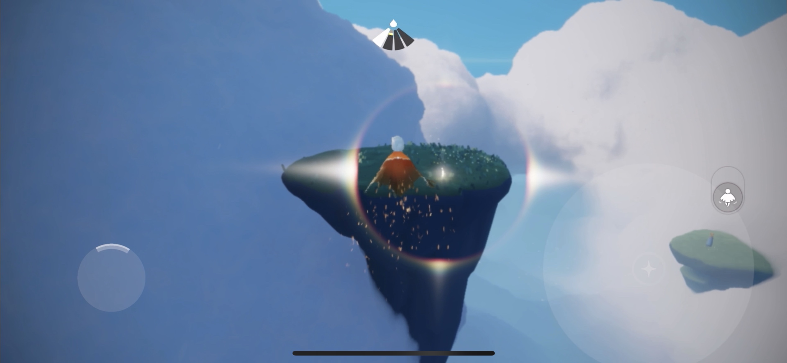 島の上に光の子