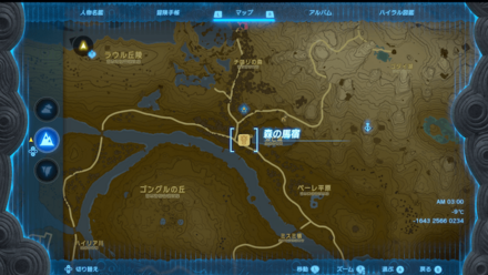 森の馬宿の詳細マップ