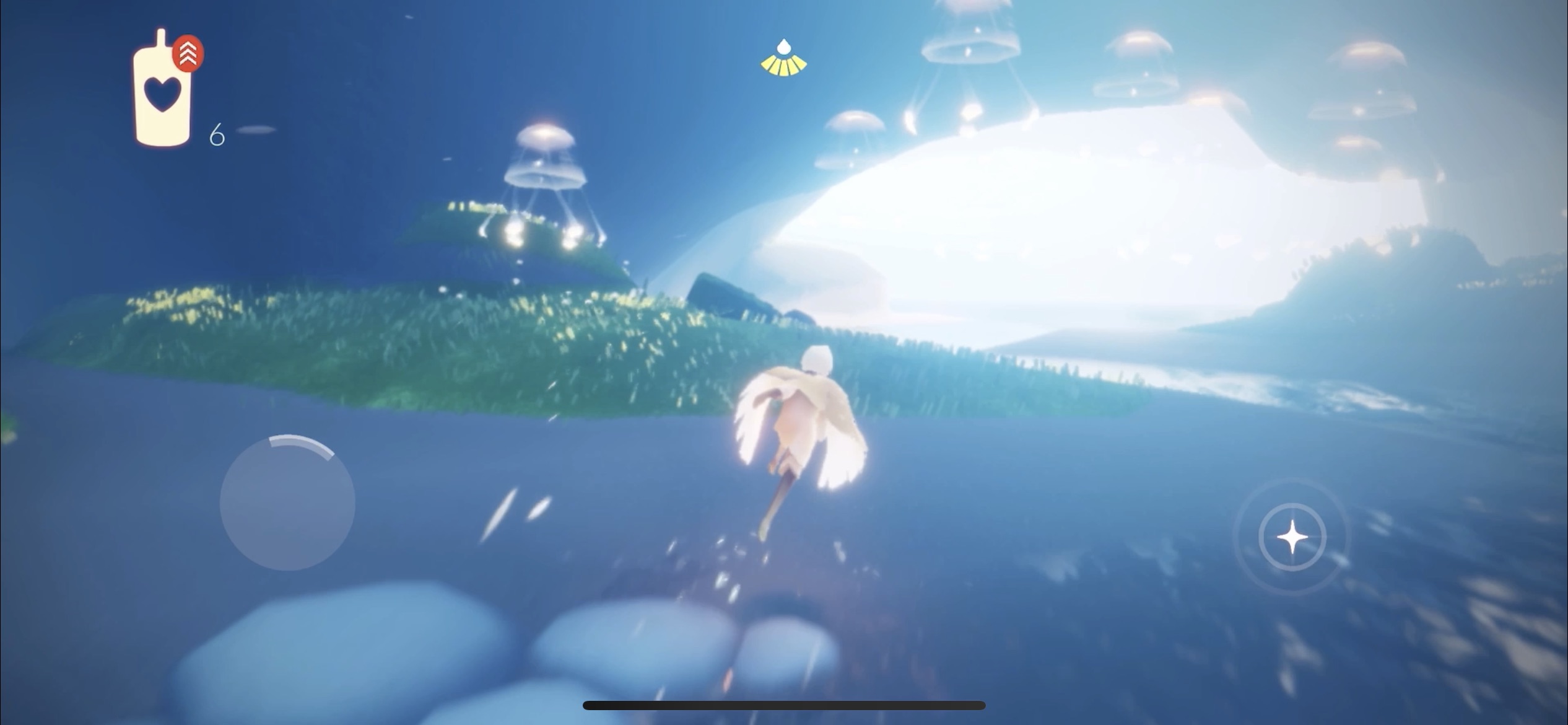 滝の場所から外に出る