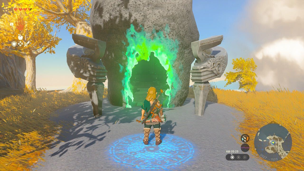 インイサの祠の入口