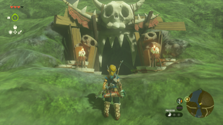 レボナ橋の洞窟の入り口画像