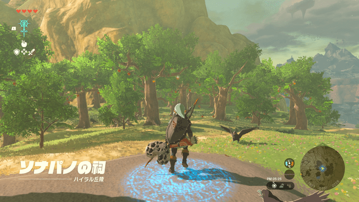 大量のリンゴスポット