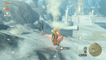 ラネール山の場所