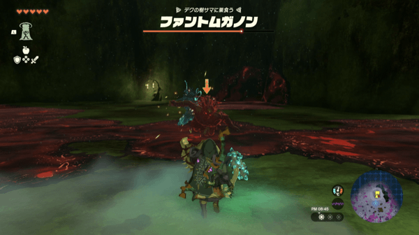ファントムガノンが出現する