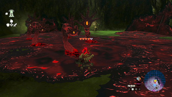 瘴気には触れないように立ち回ろう