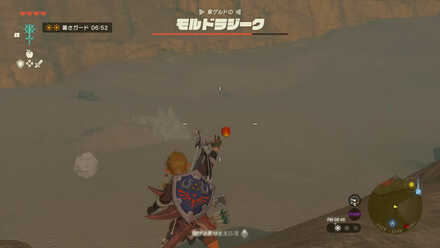 モルドラジークをおびき寄せる