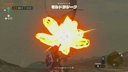 飛び出たところに爆弾をぶつける