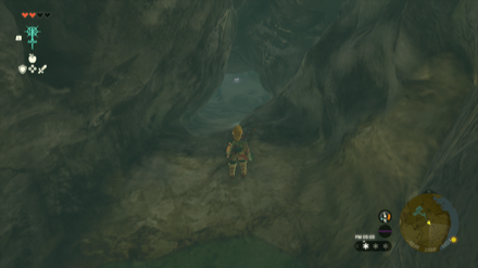 クムの源流洞窟の入り口画像