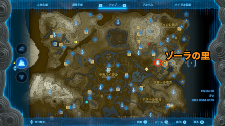 ヘドロにまみれての受注場所マップ