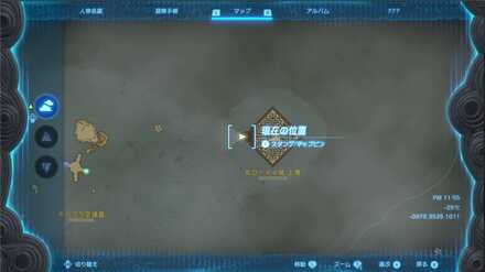 テンベザイの祠のマップ詳細