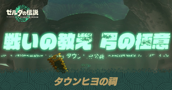 タウンヒヨの祠の場所と宝箱の取り方