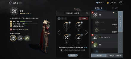 スキルスロット