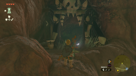 エウンポ高地の洞窟の入り口画像