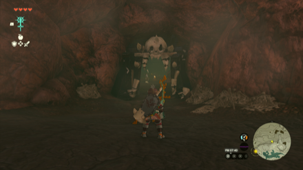 ダルマー湖の魔窟の入り口画像